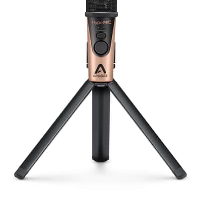 Apogee HypeMiC Cardioid USB Microphone 2019 - 2020 - Black / Champagne image 3