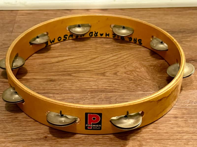 Premier Vintage Tambourine 9 Jingles image 1
