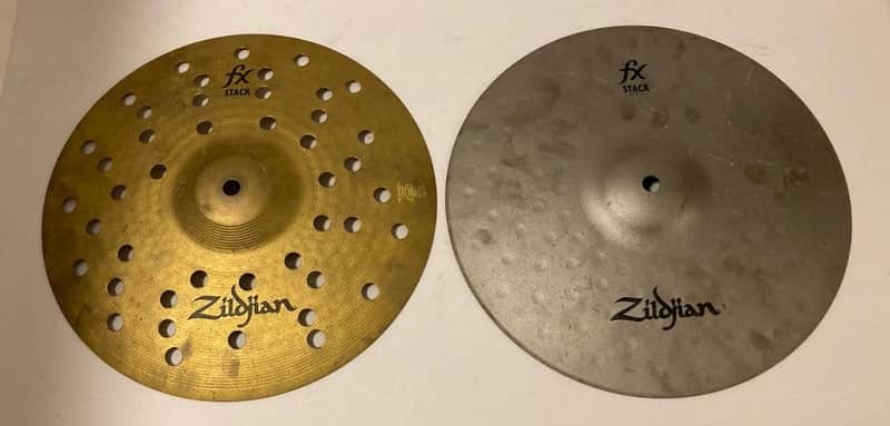 Zildjian 14" FX Stack Cymbals (Pair) 2019 - Present - Traditional image 1