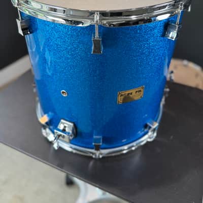 Pork Pie Custom 5-Piece Shell Pack (US Made) — Blue Sparkle Mid 2000’s - Blue Sparkle image 13