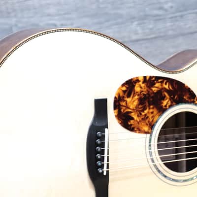Boucher LSG-51-IM Studio Goose OM Hybrid Left-Handed Acoustic Electric Guitar w/Case image 4