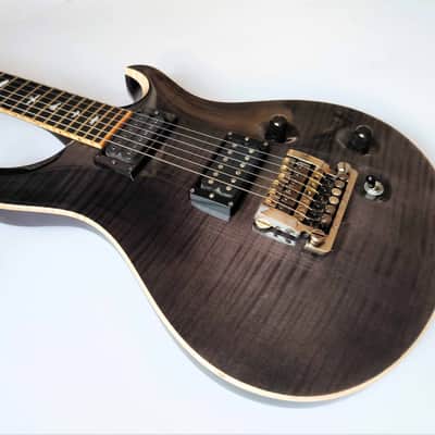 (made in Ukraine) Avaks Custom 22 inspired Double Cut '2009 Charcoal w/case image 2