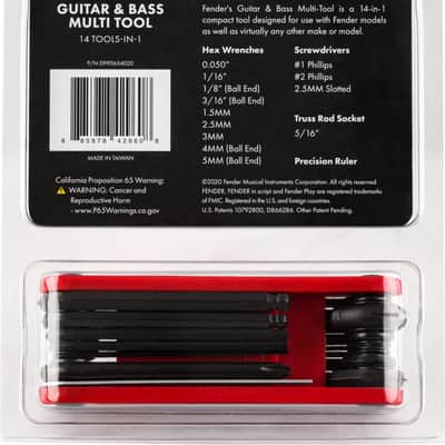 Fender Guitar & Bass Multi-Tool image 5