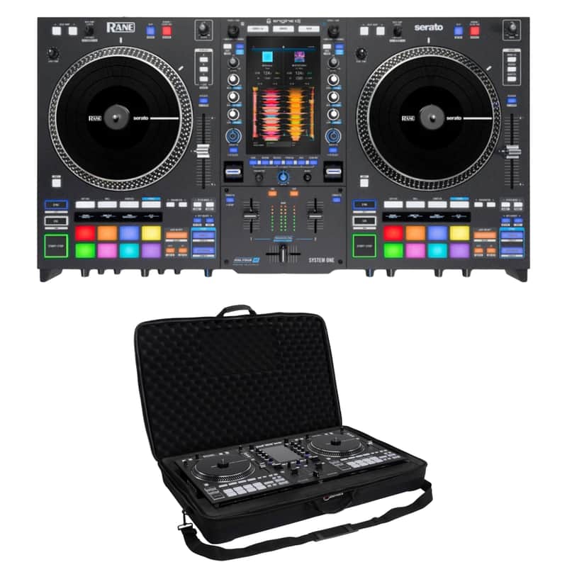 Rane DJ System One Controller + Odyssey BMRANESYSTEMONE Soft Case PROAUDIOSTAR image 1