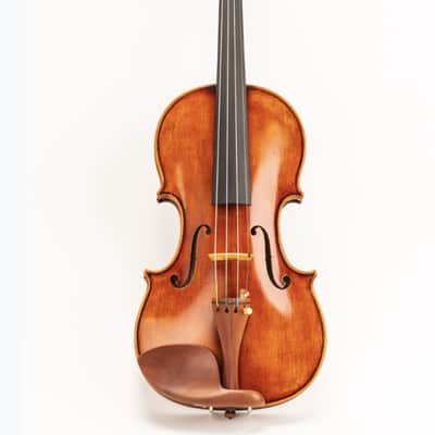 D Z Strad Violin - Model 400 - Light Antique Finish with Dominant Strings, Case, Bow and Rosin image 1