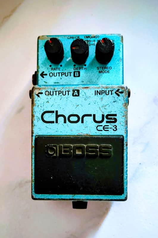 Boss CE-3 Chorus (Black Label) 1982 - 1984 - Blue image 1