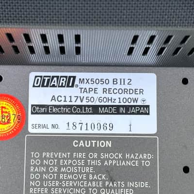 Otari MX-5050 BII2 2 Track Reel to Reel Tape Machine Recorder image 17