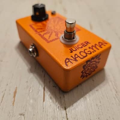 Analogman Juicer Compressor Booster Overdrive Dan Armstrong Orange Squeeze Clone image 2