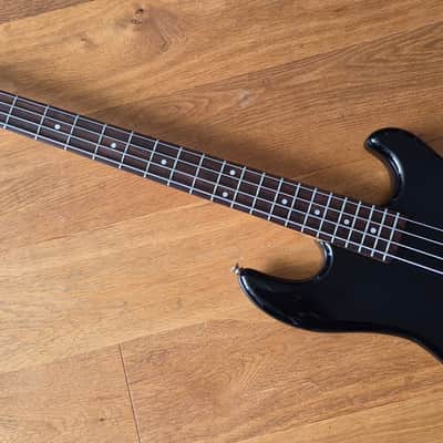 Aria Heritage Laser Electric bass 1985 - Gloss Black image 11