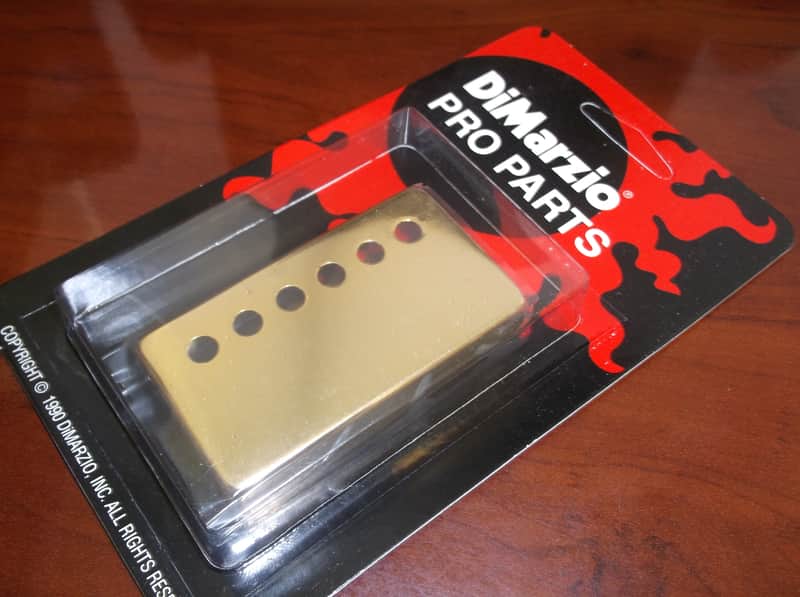 DiMarzio GG1600 Regular Spaced Humbucking Pickup Cover - GOLD image 1
