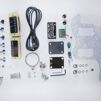 DIY Electric Guitar Kit Tele Thinline Style Build Your Own Guitar Kit image 6