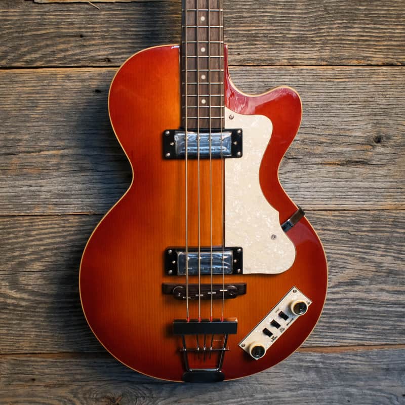 Hofner Ignition PRO Club Electric Bass Guitar- Sunburst image 1
