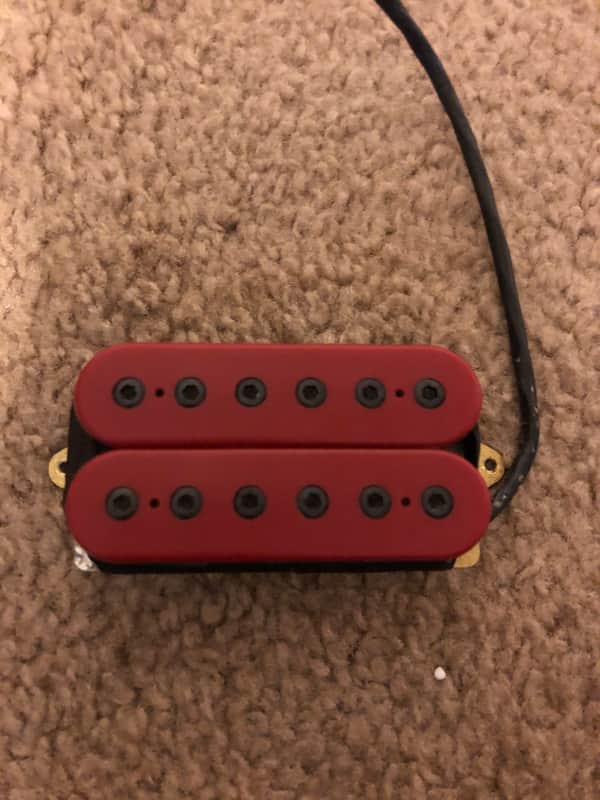 DiMarzio Unknown 80’s/90’s - Red/black poles image 1