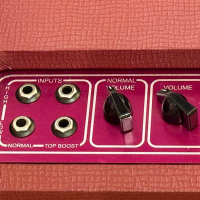 Vox AC30C2 2x12” Custom Limited Edition 2-Channel 30-Watt 2x12" Guitar Combo Classic Vintage Red image 13