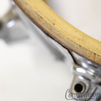 *Slingerland 12x8" Tom Drum 70s Chrome Over Wood COW Sound King Stick-Saver Rims image 10