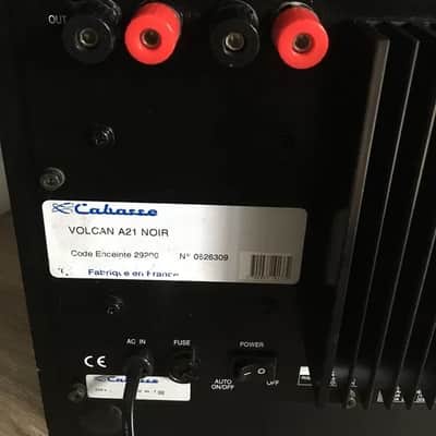Cabasse Volcan A21 Noir - Active Subwoofer, France image 3