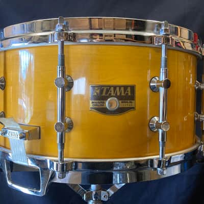 Paul “Jamo” Jamieson's Tama  6.5x14" Artwood AW546 Gladstone 3-Way Omni-Tune Maple Snare Drum image 8