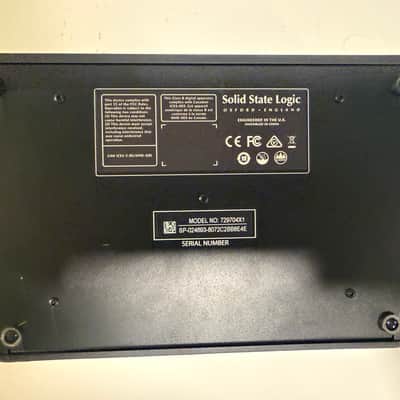 Solid State Logic SSL 2+ USB Audio Interface 2020 - Present - Black image 3