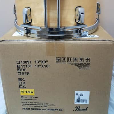 Pearl Reference *Pre-Order* 13x10" Natural Maple #102 Tom Drum | Worldwide Shipping | Special Order | Authorized Dealer image 3