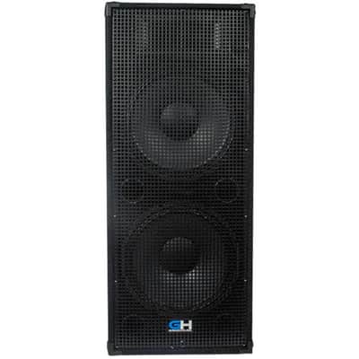 Seismic Audio GH215L - Passive Dual 15 Inch 2-Way PA/DJ Loudspeaker Cabinet - 1450 Watt Full Range PA/DJ Band Live Sound Speaker image 2