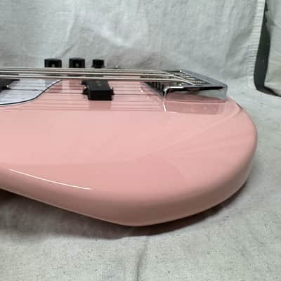 G&L JB-5 jb5 5-string Bass with Case 2021 - Shell Pink image 19