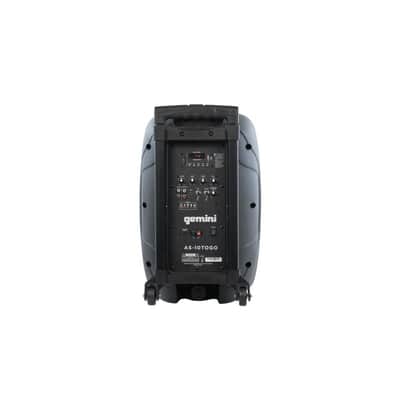 Gemini AS-10TOGO 10  Portable Active Bluetooth Powered PA Loudspeaker with 300W Class AB Amplifier image 4