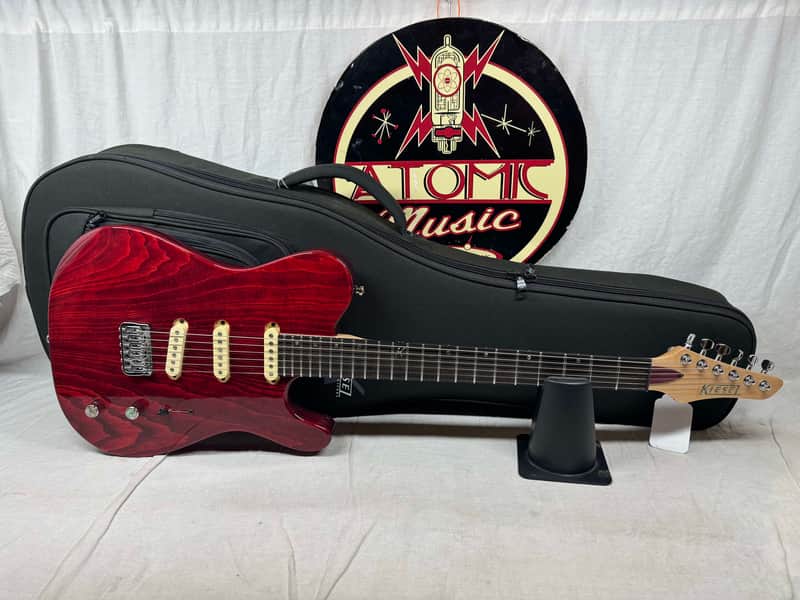 Kiesel Solo 6 Singlecut T-style Guitar with Soft Case image 1