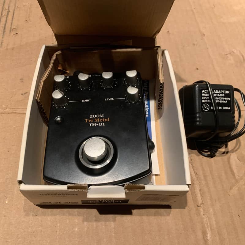 2001 – 2005 Zoom TM-01 Tri Metal Black