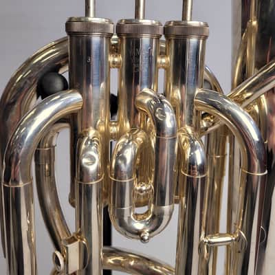 Yamaha YBH-301S Baritone Horn Silver-Plated image 4