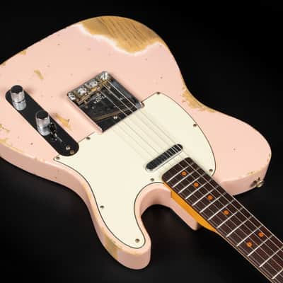 2021 Fender Custom Shop ‘67 Telecaster Heavy Relic - Shell Pink | USA Vintage 1967 CBS Ära Reissue Esche Korpus 3,23kg | CoA OHSC Bild 8