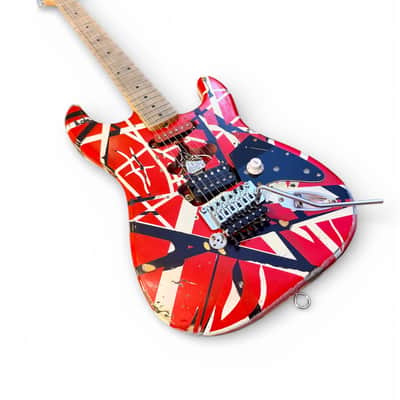 Eddie Van Halen Frankenstrat, Frankenstein Replica Guitar Build, not an EVH image 5