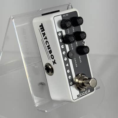 Mooer 013 Matchbox Micro Preamp 2010s - Black/White image 2