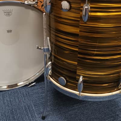 Gretsch 70s Stop Sign Shell Pack in Gold Ripple- 20″,16″ & 13″ image 15