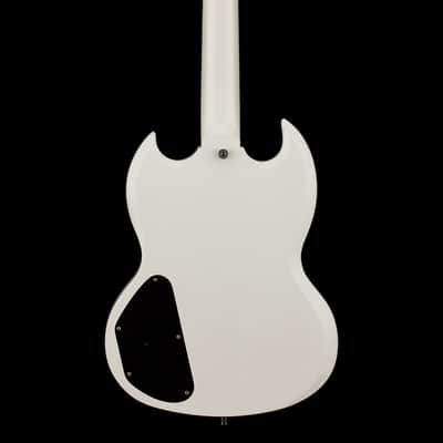 Epiphone Limited Edition G-400 Les Paul SG Custom (2008) - Antique White #11899 with Hard Case image 4