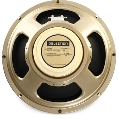 Celestion G12 Neo Creamback 12-inch 60-watt Replacement Guitar Amp Speaker - 8 ohm image 1