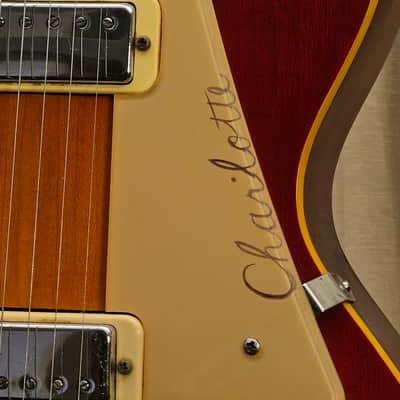 Aria Pro II Deluxe mini humbuckers 1981 - Cherry burst image 15