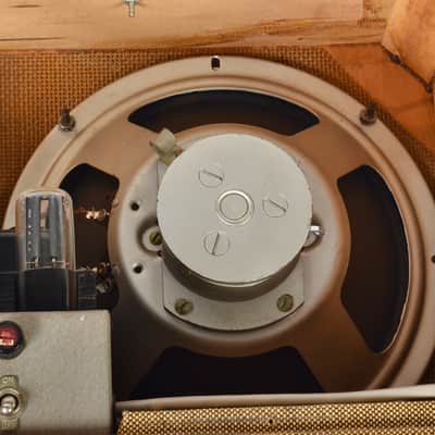 Vintage Vega Model 112 Tube Amplifier – Serviced, Original Speaker, 1940's image 15