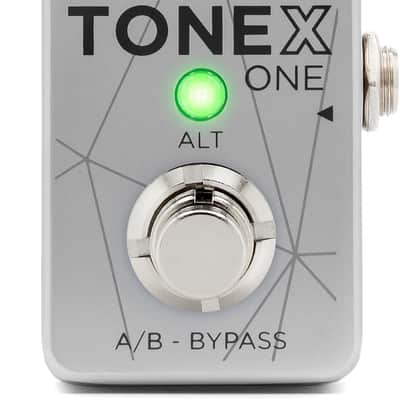 IK Multimedia TONEX ONE Pedal Bass Edition Amplifier/Cab/Effect Modeling Pedal - Silver image 1
