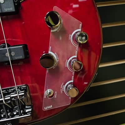 Yamaha BB734A-FRD 4-String with Active Electronics - Fired Red image 2