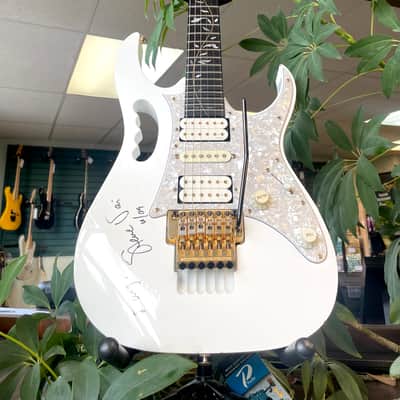 Ibanez JEM7V WH 1998 * Signed by Steve Vai * image 4