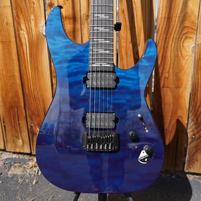 Schecter DIAMOND SERIES Reaper-6 Elite - Deep Ocean Blue 6-String Electric Guitar (2023) image 2