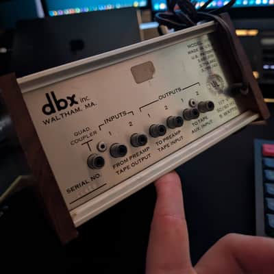 dbx 118 Dynamic Range Enhancer 1970s - Black image 3