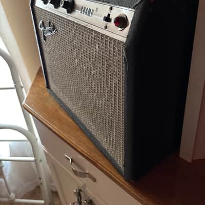 Fender Champ 6-Watt 1x8" Guitar Combo 1970 - 1981 - Silverface image 10