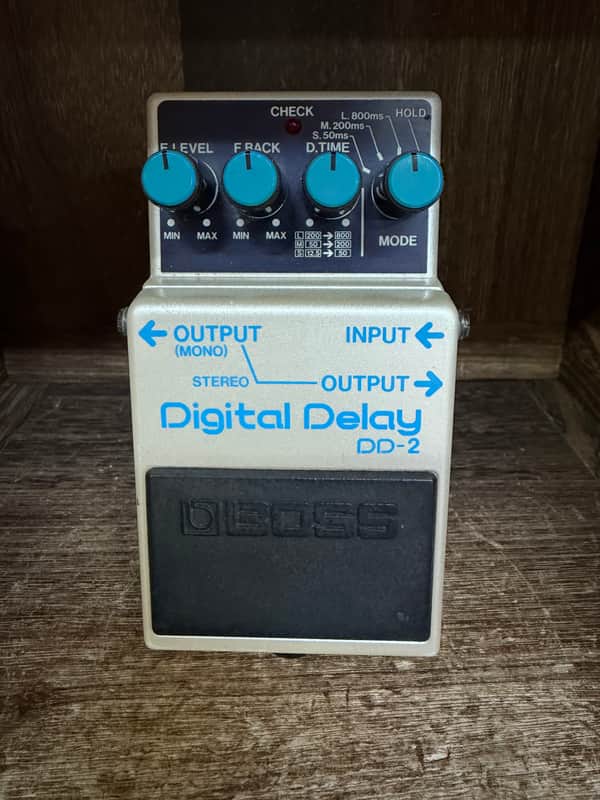 Boss DD-2 Digital Delay (Blue Label) 1983 - 1986 - White image 1