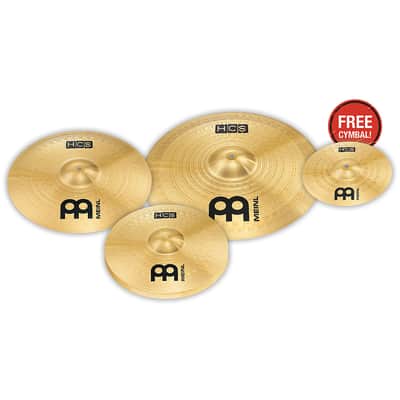 Meinl HCS Complete Cymbal Set-up (14HH/16C/20R+10S) image 1