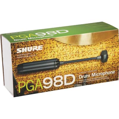 Shure PGA98D-LC Cardioid Condenser Drum Microphone (Less Cable) image 4