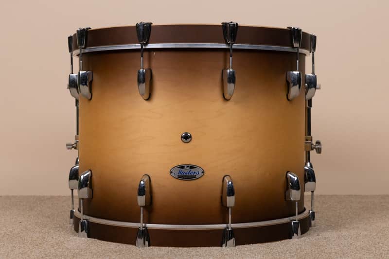 Pearl Masters Maple Complete 16x22 Satin Natural Burst Bass Drum