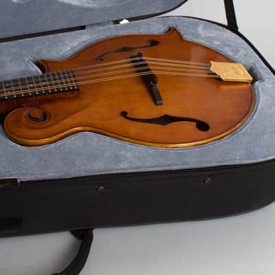 Joseph Campanella Cleary Campanella Carved Top Mandolin (2012), ser. #49, black rigid foam case. image 13