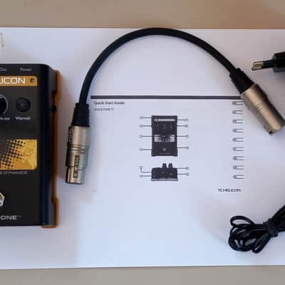 TC Helicon VoiceTone T1 + power supply, NEW firmware!!! image 1