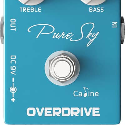 Caline CP-12 Pure Sky OD Overdrive Guitar Pedal, Highly Pure & Clean Tone, True Bypass (Price includes the import duty for US buyer) image 3